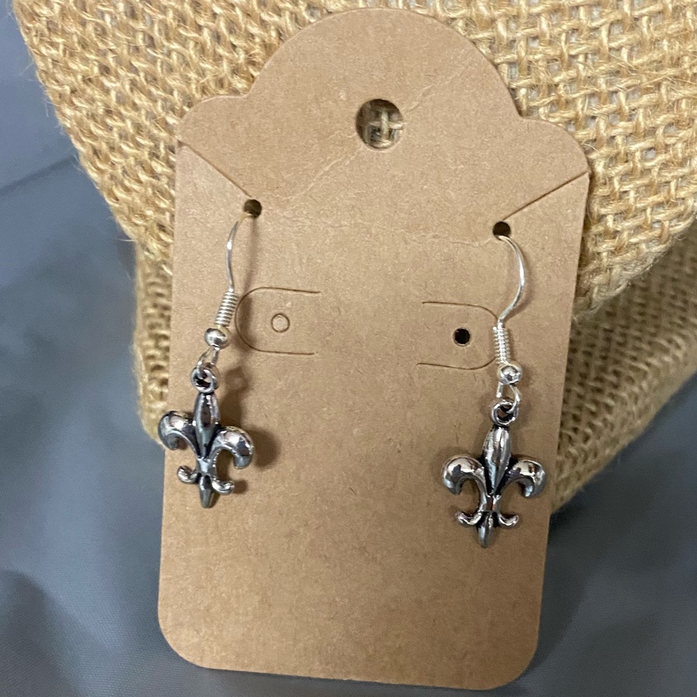 Fleur de lis  earrings